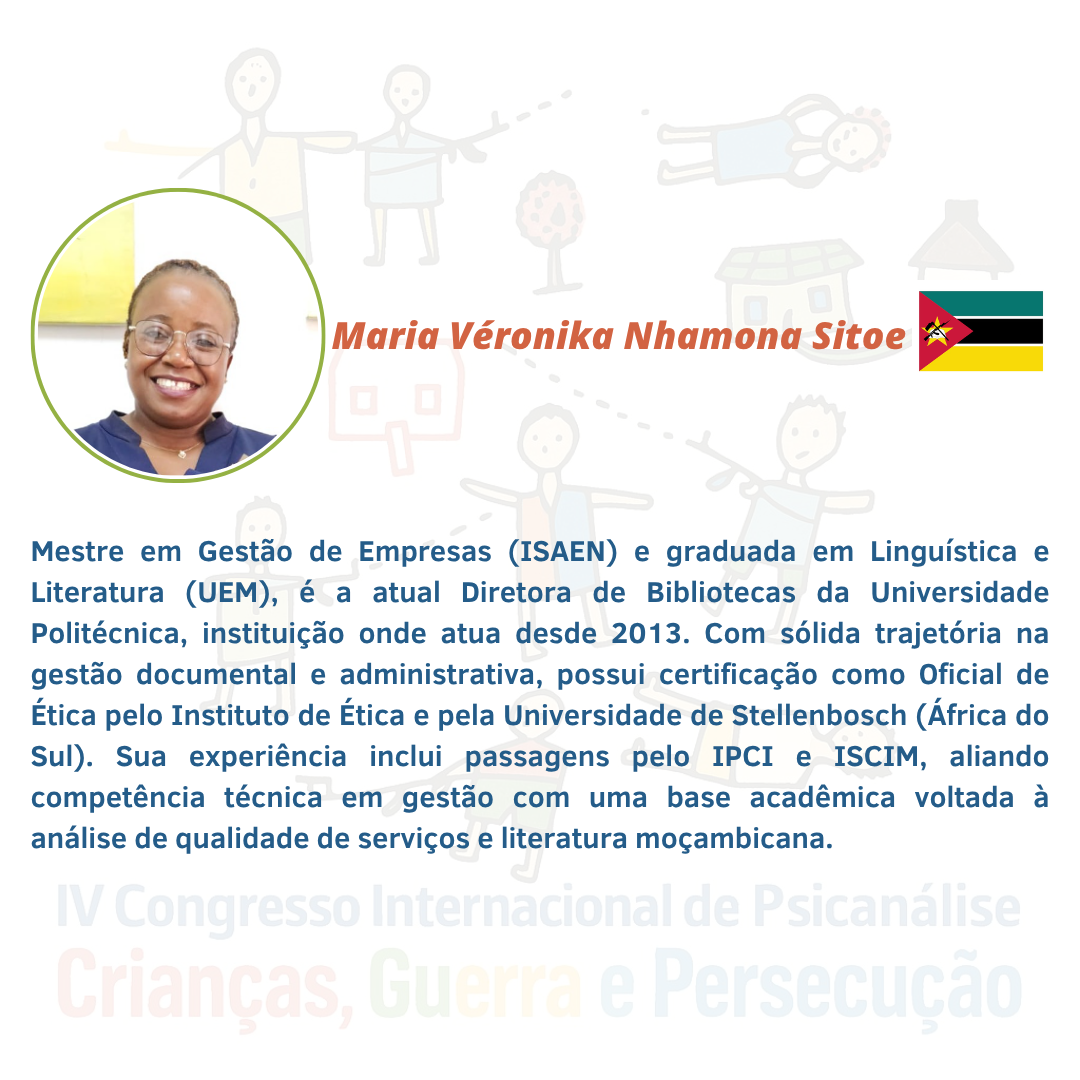 1 Maria Véronika Nhamona Sitoe P